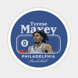 Tyrese Maxey Philadelphia Cover Magnet